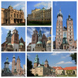 Krakow Poland collage