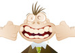 gesicht grimasse cartoon