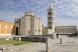 St Donat church and bell tower of St Anastasia Cathedral in Zada