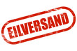 Grunge Stempel rot EILVERSAND