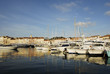Les bateaux du port tropézien