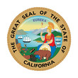 Photo en ligne au meilleur prix California state seal