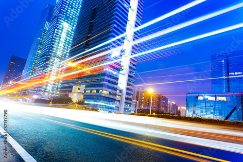 Photo: light trails light trails