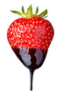 strawberry with chocolate candy dessert fruit