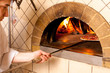 Chef making a Pizza Base