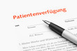 Foto: Patientenverfügung Patientenverfügung