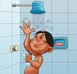 take a shower