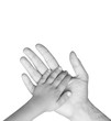hand of the child in a man's hand hand of the child in a man's hand