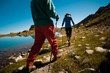couple hiking