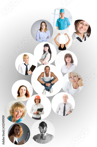 Photo: social network social network