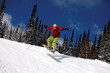 Foto: Snowboarder jumping Snowboarder jumping