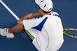 Photo: Tennis Player Alone On A Court Tennis Player Alone On A Court