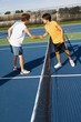 Tennis Players Shaking Hands