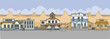 Western town view.