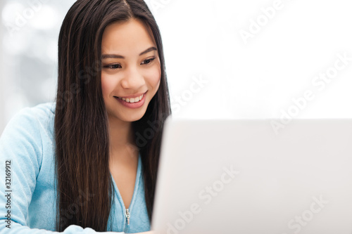 Photo: Asian college student Asian college student