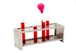tubes of blood