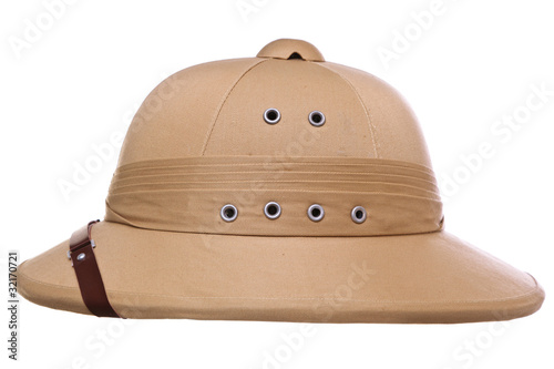 Photo: Pith helmet cut out Pith helmet cut out