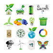 set of ecology icons