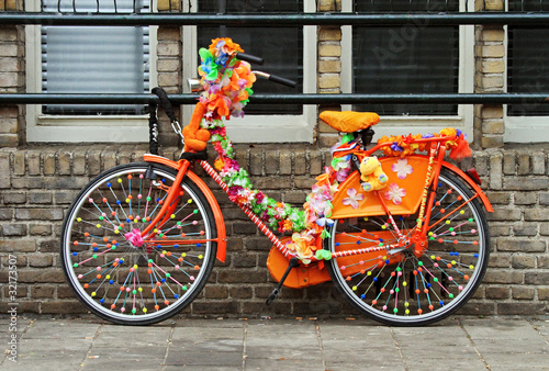 Photo: decorated bicycle decorated bicycle