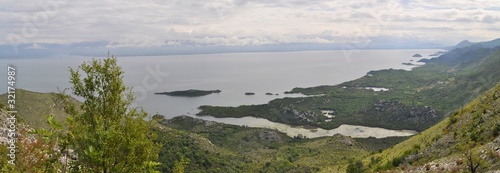 Foto: Skutarisee vom Sutorman Skutarisee vom Sutorman