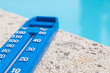 thermomètre de piscine