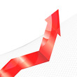 Abstract graphic of growth, vector illustration.