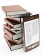 mobile phone and books