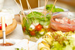 Tomate Mozzarella am Spieß Tomate Mozzarella am Spieß