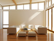 interior with sofa