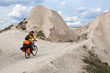 Biking in Cappadocia.