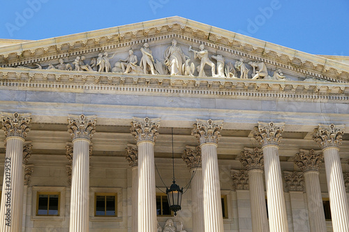 Photo: The Supreme Court building in Washington, DC The Supreme Court building in Washington, DC
