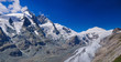 Glacier on Grossglockner. Austria. Panorama