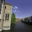 Channels of Bruges, Belgium