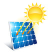 Vektor: panneau solaire panneau solaire