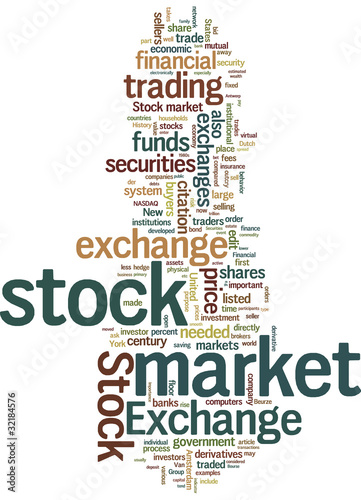Illustration: stock market stock market