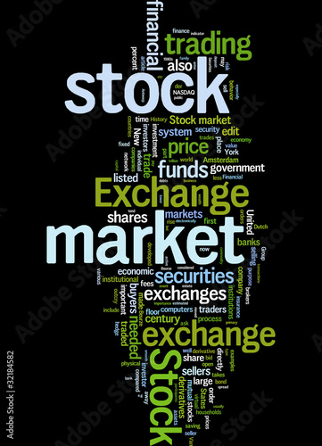 Illustration: stock market stock market