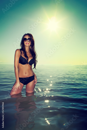 Photo: bikini woman bikini woman