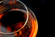 brandy in glass
