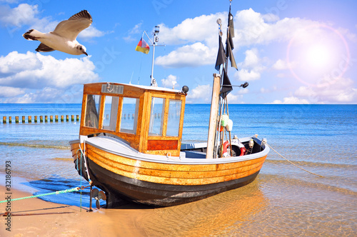 Foto: Ostseekutter auf Usedom Ostseekutter auf Usedom
