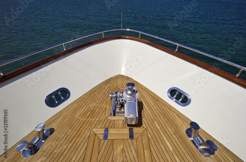Foto: Italy, Viareggio, Tecnomar Nadara 88' Fly luxury yacht, bow Italy, Viareggio, Tecnomar Nadara 88' Fly luxury yacht, bow