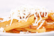 Fry potato with cheese Fry potato with cheese