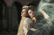 Fine art photo of a two beautiful ladies Fine art photo of a two beautiful ladies