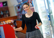 woman shoping in store