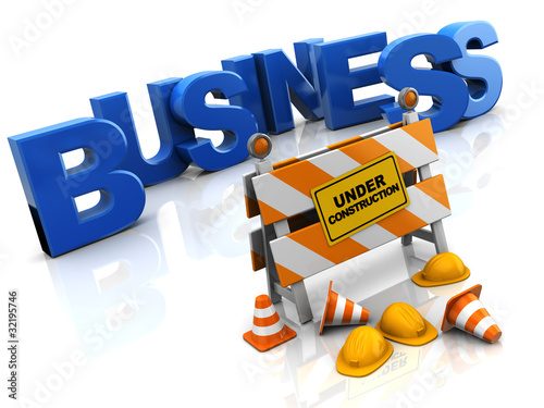 Illustration: business construction business construction