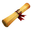 old paper scroll