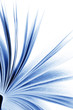 Open book close-up