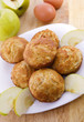 Muffins on a plate Muffins on a plate