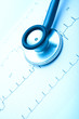 Monocrome Pulse Trace and copy space