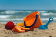 Plastic toys for beach