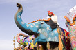hand painted elephants, Jaipur, Rajasthan,India